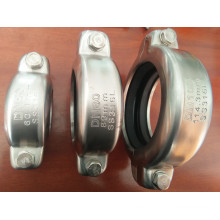 Acoplamientos Victaulic de tubería de alta presión de acero inoxidable Ss304 y 316